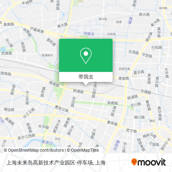 上海未来岛高新技术产业园区-停车场地图