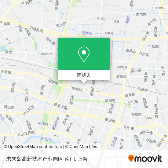 未来岛高新技术产业园区-南门地图