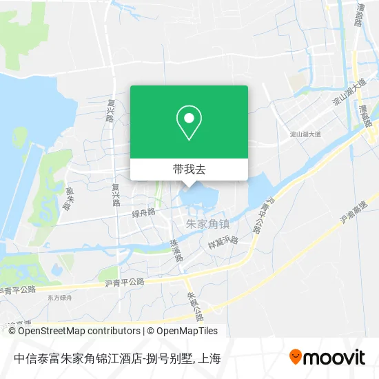 中信泰富朱家角锦江酒店-捌号别墅地图