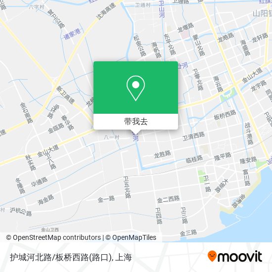 护城河北路/板桥西路(路口)地图