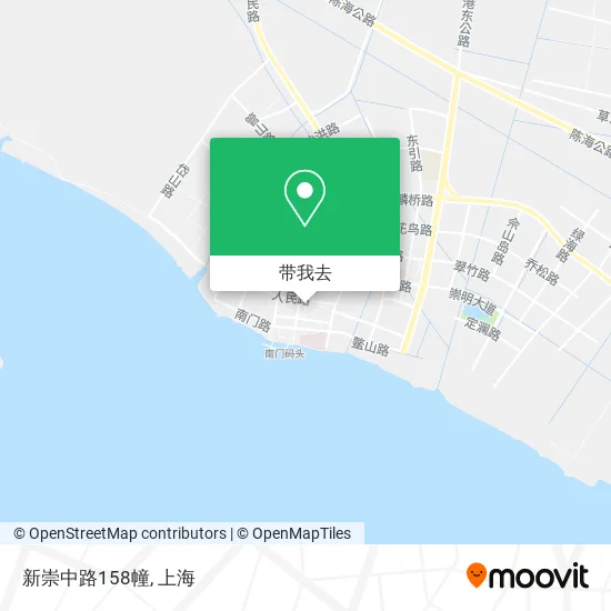 新崇中路158幢地图