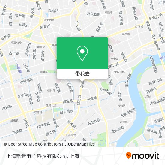 上海韵音电子科技有限公司地图