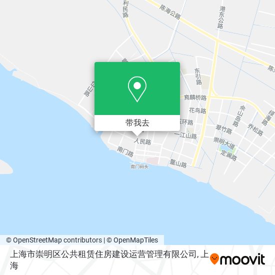 上海市崇明区公共租赁住房建设运营管理有限公司地图