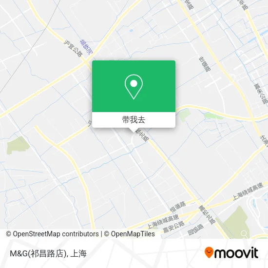 M&G(祁昌路店)地图