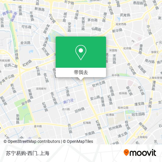 苏宁易购-西门地图