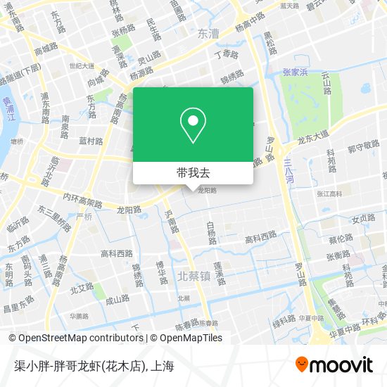 渠小胖-胖哥龙虾(花木店)地图