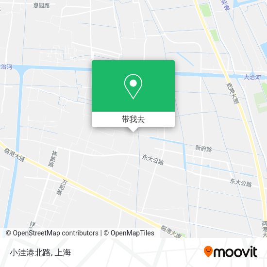 小洼港北路地图