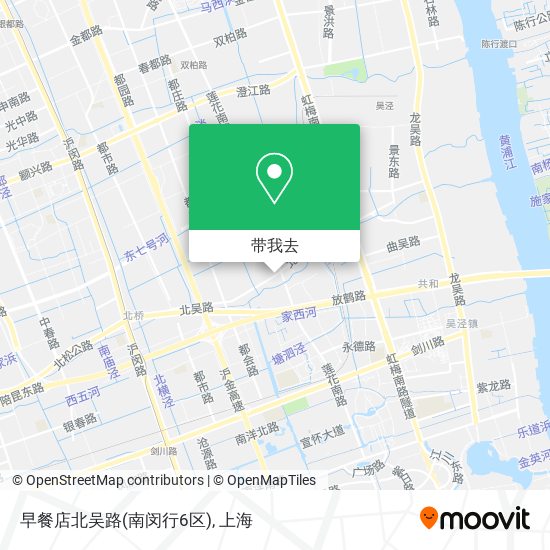 早餐店北吴路(南闵行6区)地图