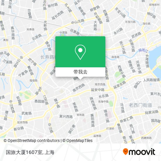 国旅大厦1607室地图