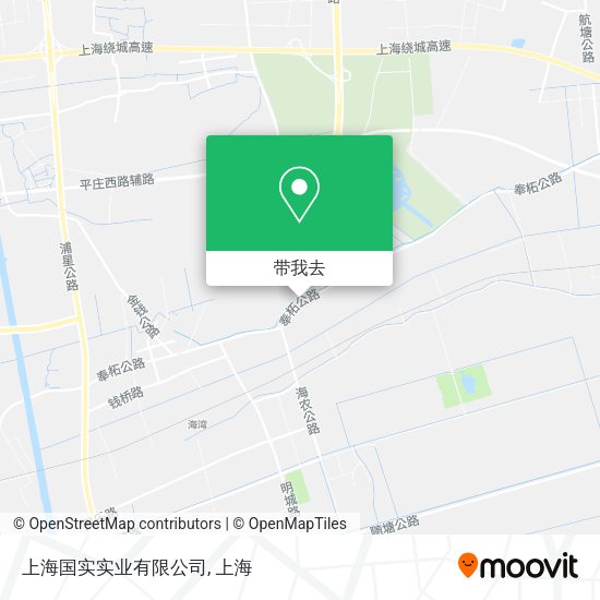 上海国实实业有限公司地图