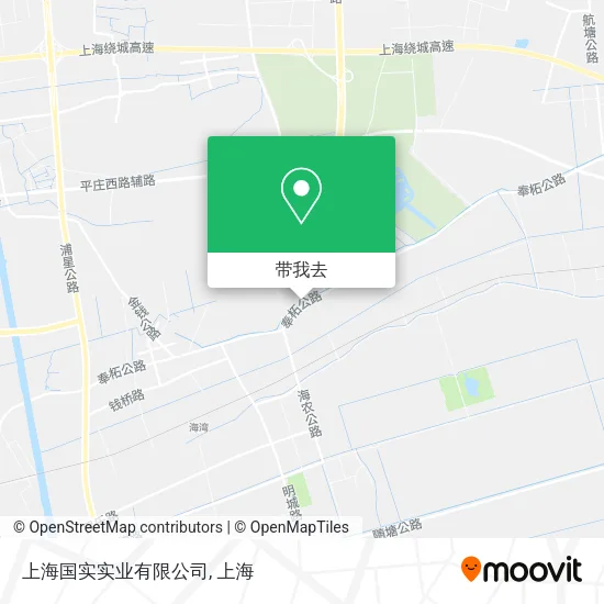 上海国实实业有限公司地图
