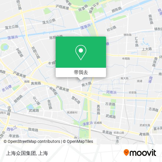 上海众国集团地图