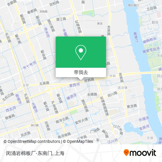 闵涌岩棉板厂-东南门地图