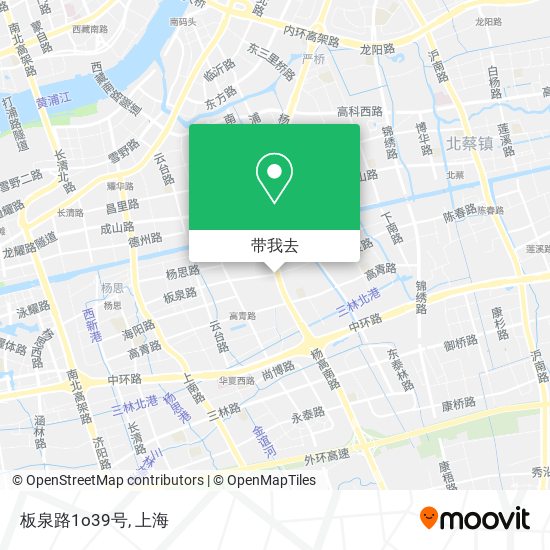 板泉路1o39号地图