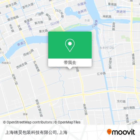 上海锵昊包装科技有限公司地图