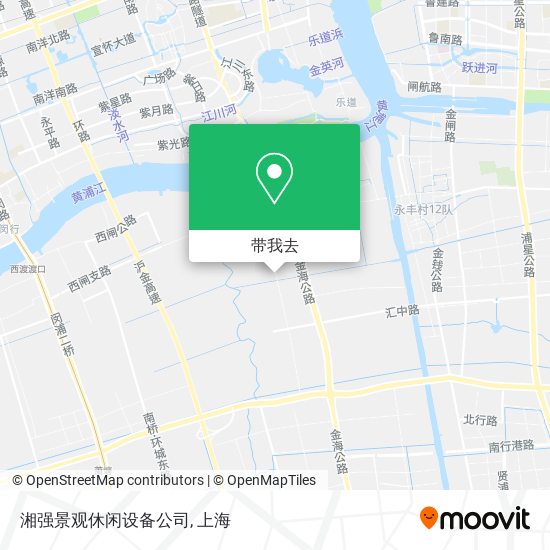 湘强景观休闲设备公司地图