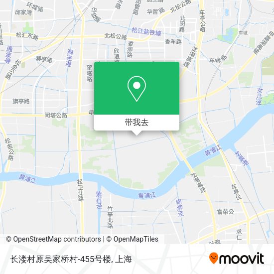 长溇村原吴家桥村-455号楼地图