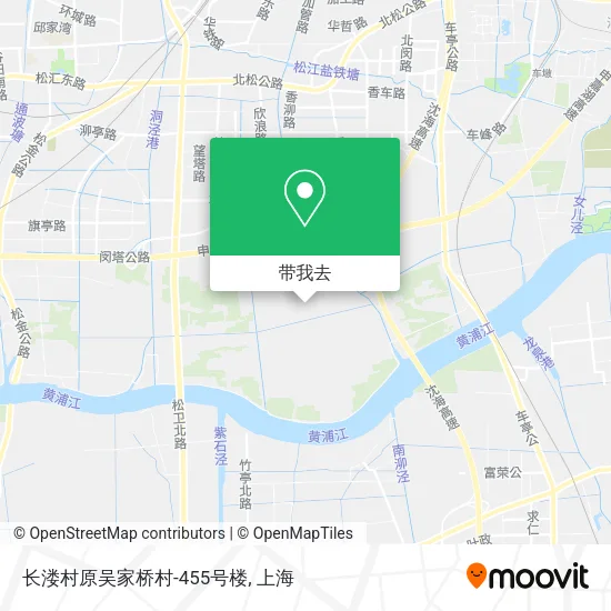长溇村原吴家桥村-455号楼地图