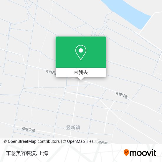 车意美容装潢地图