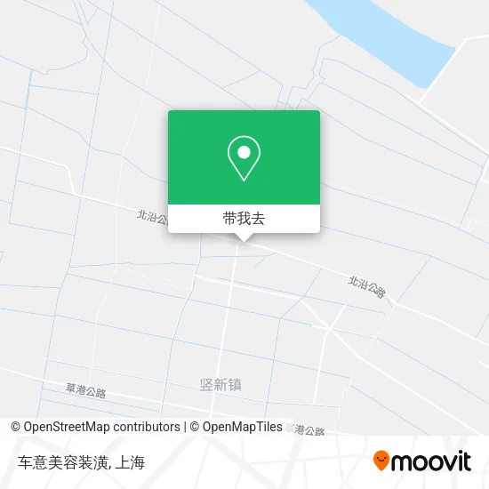 车意美容装潢地图