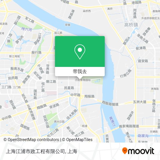 上海江浦市政工程有限公司地图