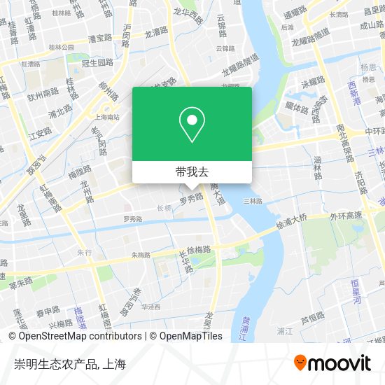 崇明生态农产品地图