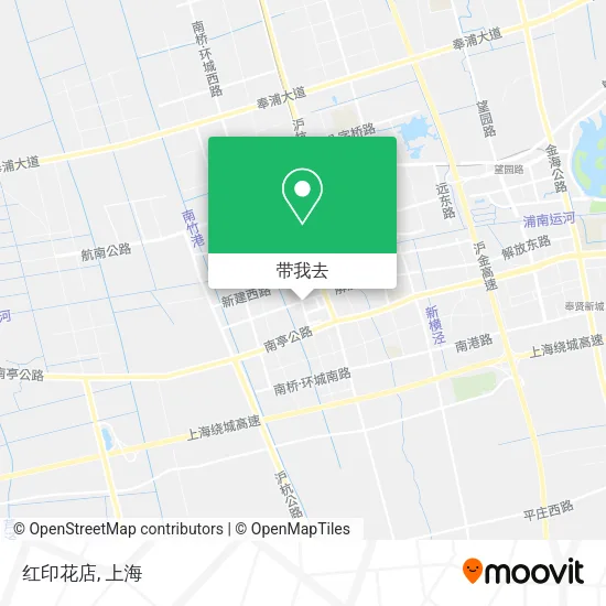 红印花店地图