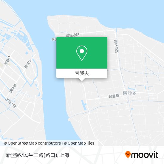 新盟路/民生三路(路口)地图