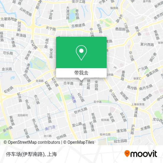 停车场(伊犁南路)地图