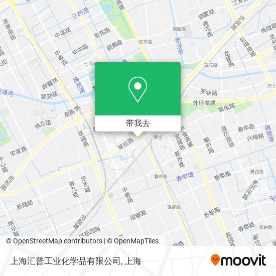 上海汇普工业化学品有限公司地图