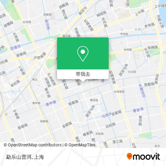 勐乐山普洱地图