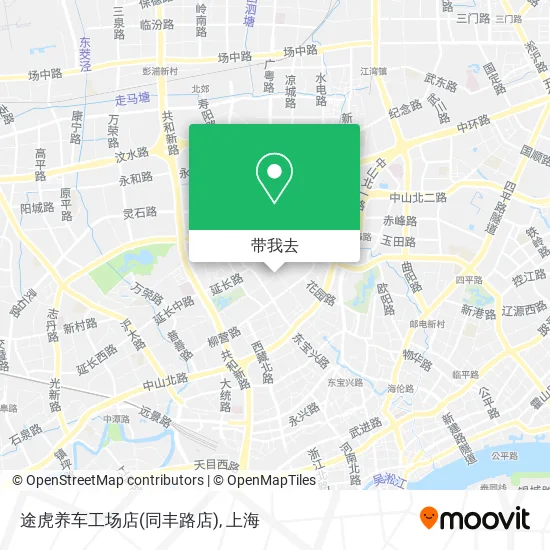 途虎养车工场店(同丰路店)地图