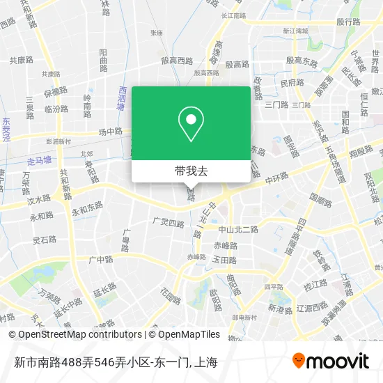 新市南路488弄546弄小区-东一门地图