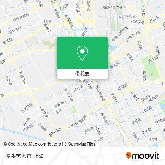 复生艺术馆地图