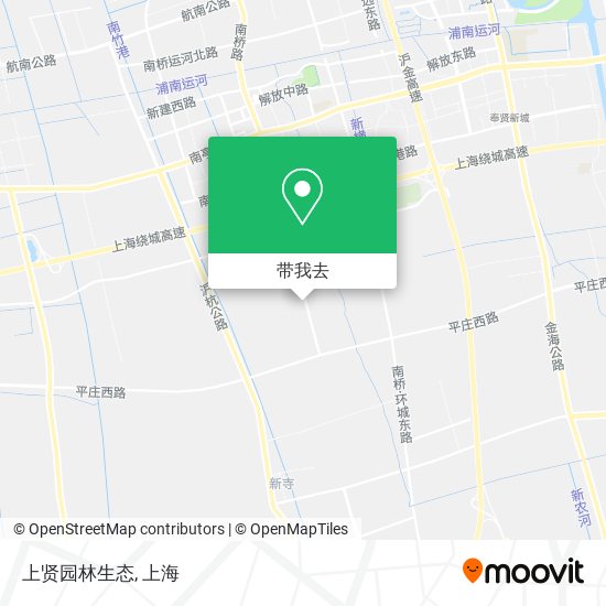 上贤园林生态地图