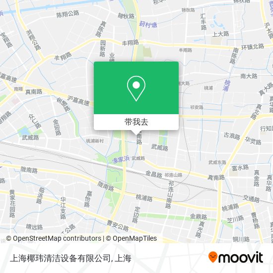 上海椰玮清洁设备有限公司地图