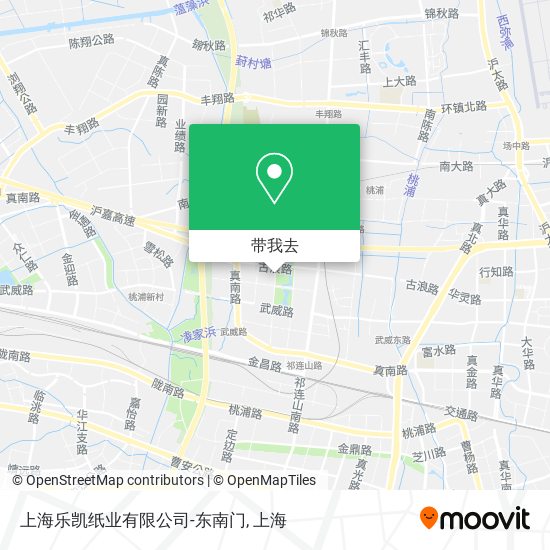 上海乐凯纸业有限公司-东南门地图