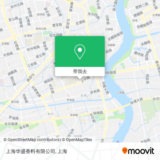 上海华盛香料有限公司地图