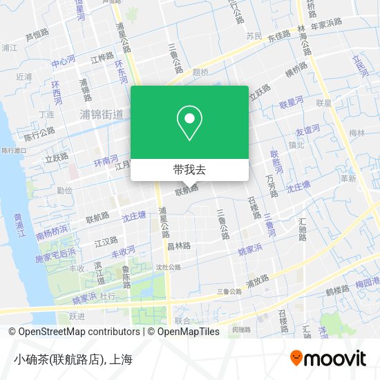 小确茶(联航路店)地图