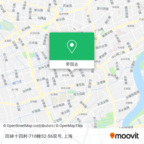 田林十四村-710幢52-56双号地图