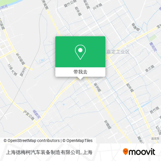 上海德梅柯汽车装备制造有限公司地图