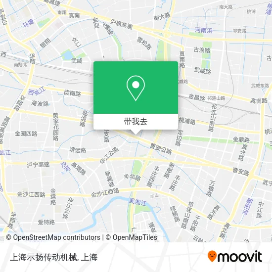 上海示扬传动机械地图