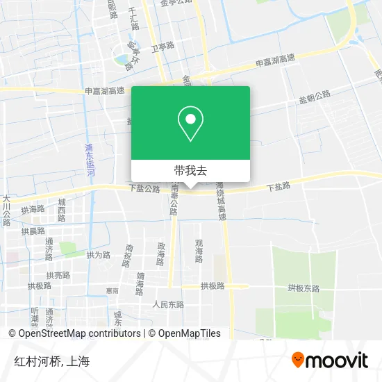 红村河桥地图
