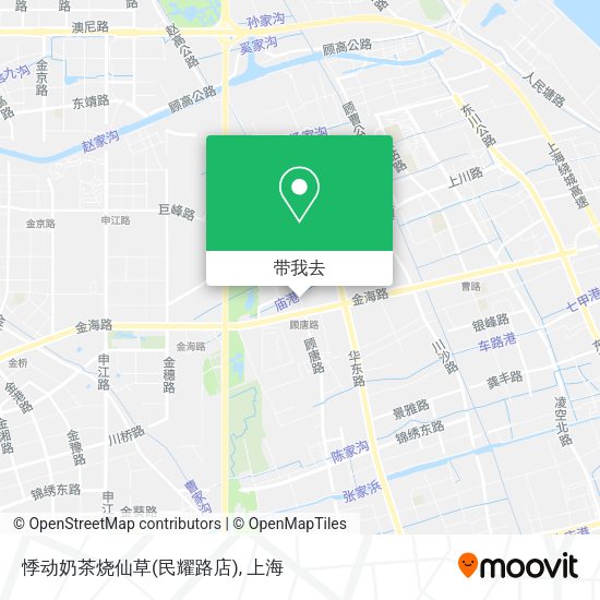 悸动奶茶烧仙草(民耀路店)地图