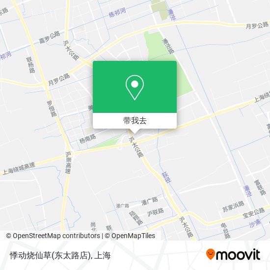 悸动烧仙草(东太路店)地图