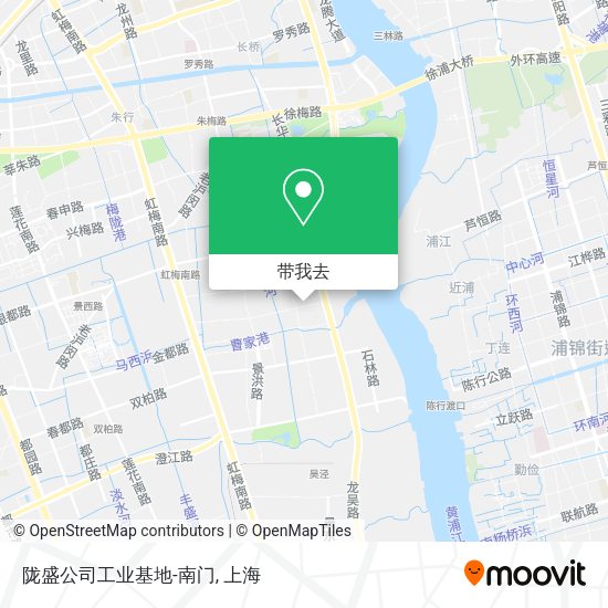 陇盛公司工业基地-南门地图