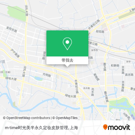 m·time时光美半永久定妆皮肤管理地图