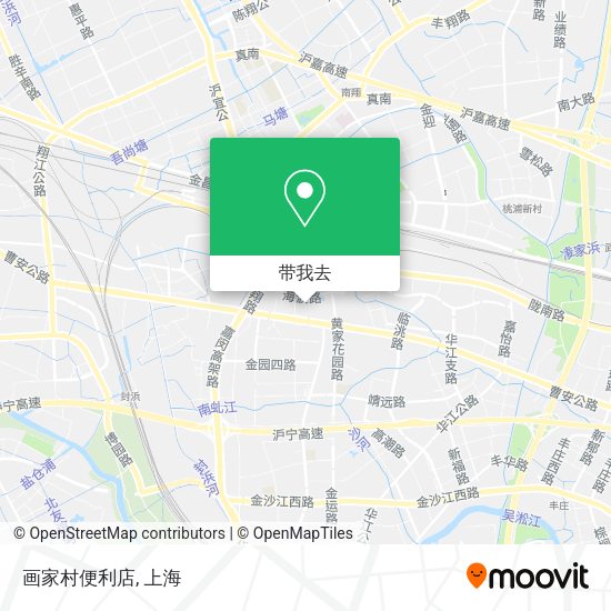 画家村便利店地图