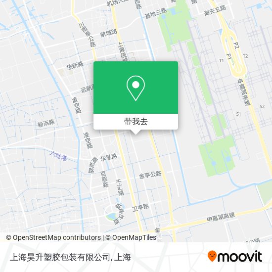 上海昊升塑胶包装有限公司地图