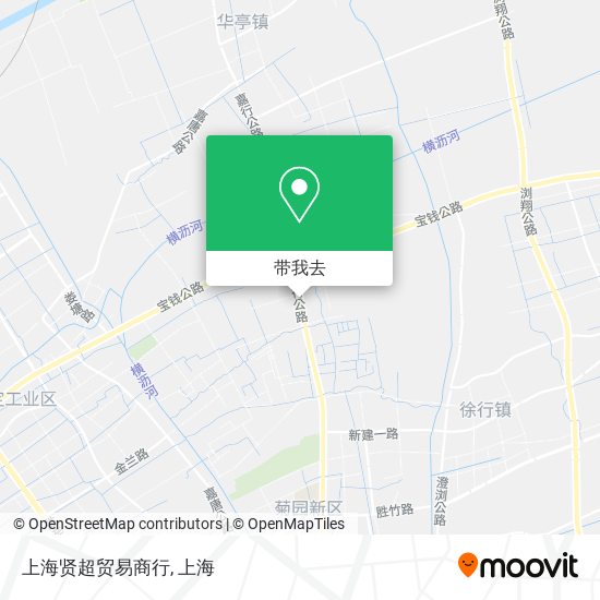 上海贤超贸易商行地图